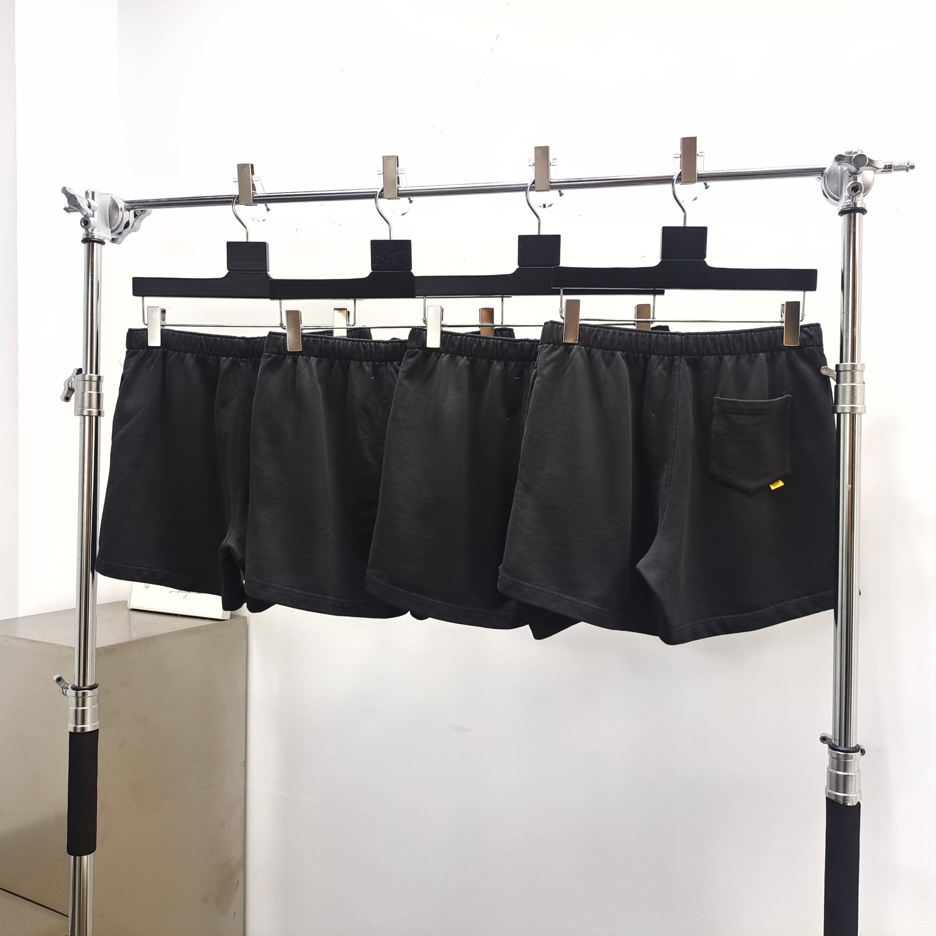 Gallery Dept. Logo French Terry Shorts Black 480gsm #B4459-GD-480
