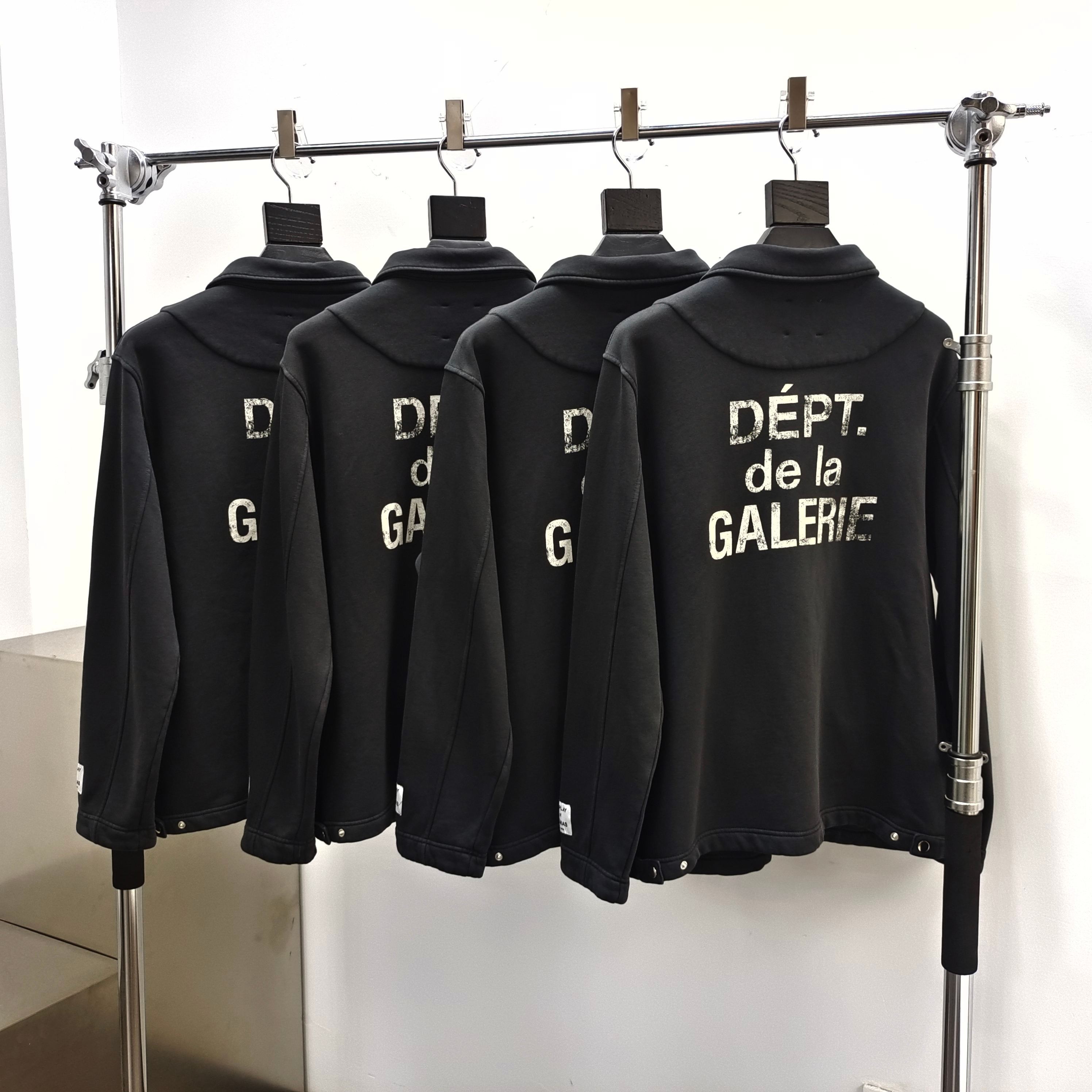 Gallery Dept. French Track Jacket Washed Black #B4470-GD