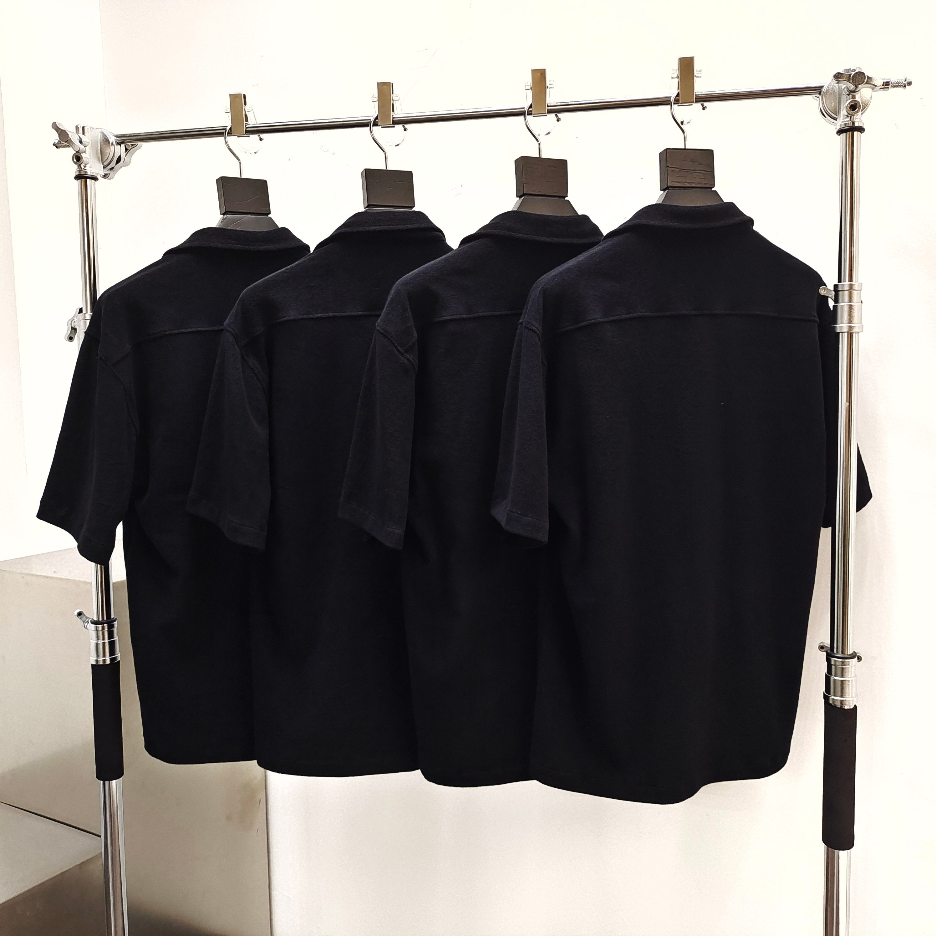 Gallery Dept. French Parker Terry Shirt Black #B4516-GD