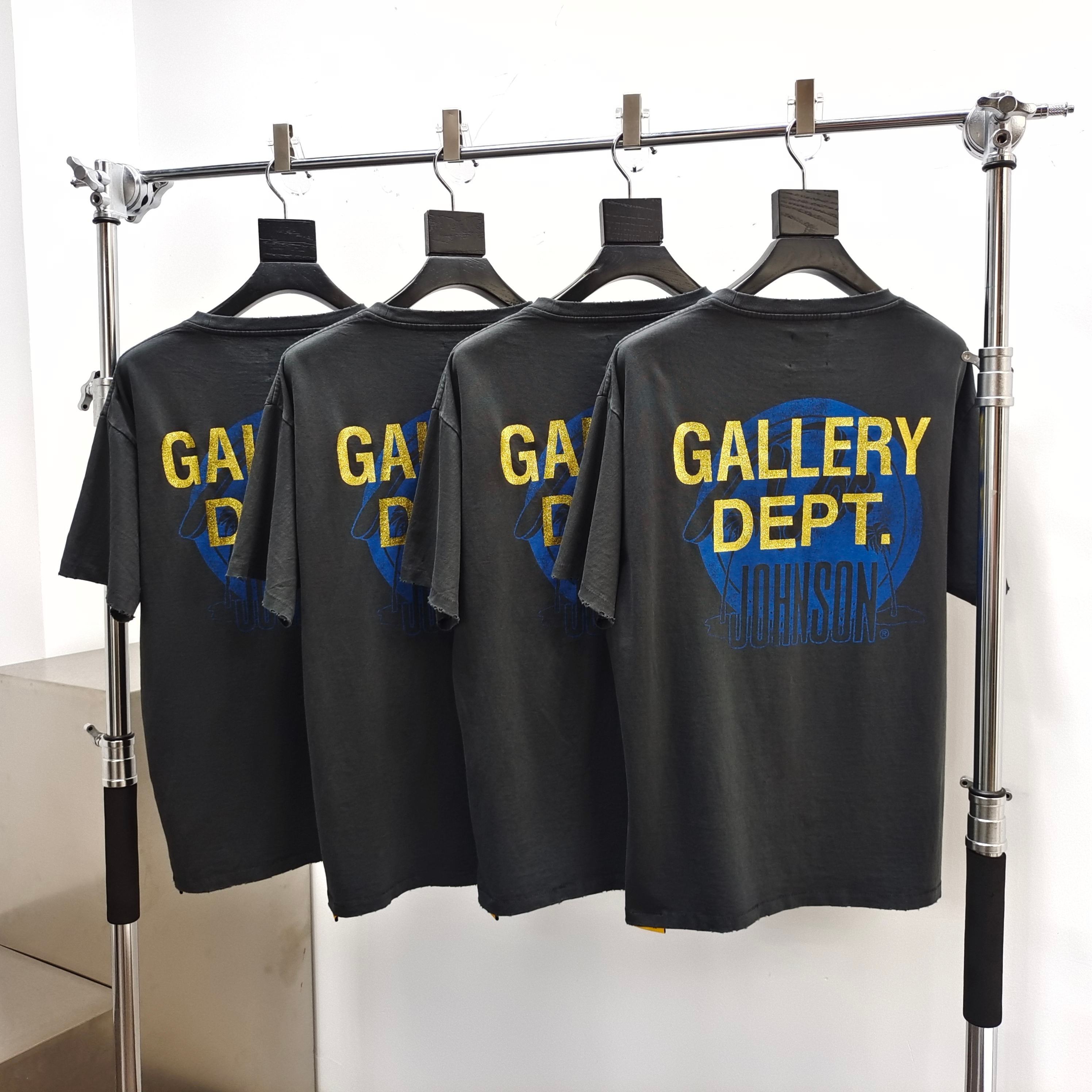 Gallery Dept. Nurse Graphic Tee Washed Black #B4522-GD