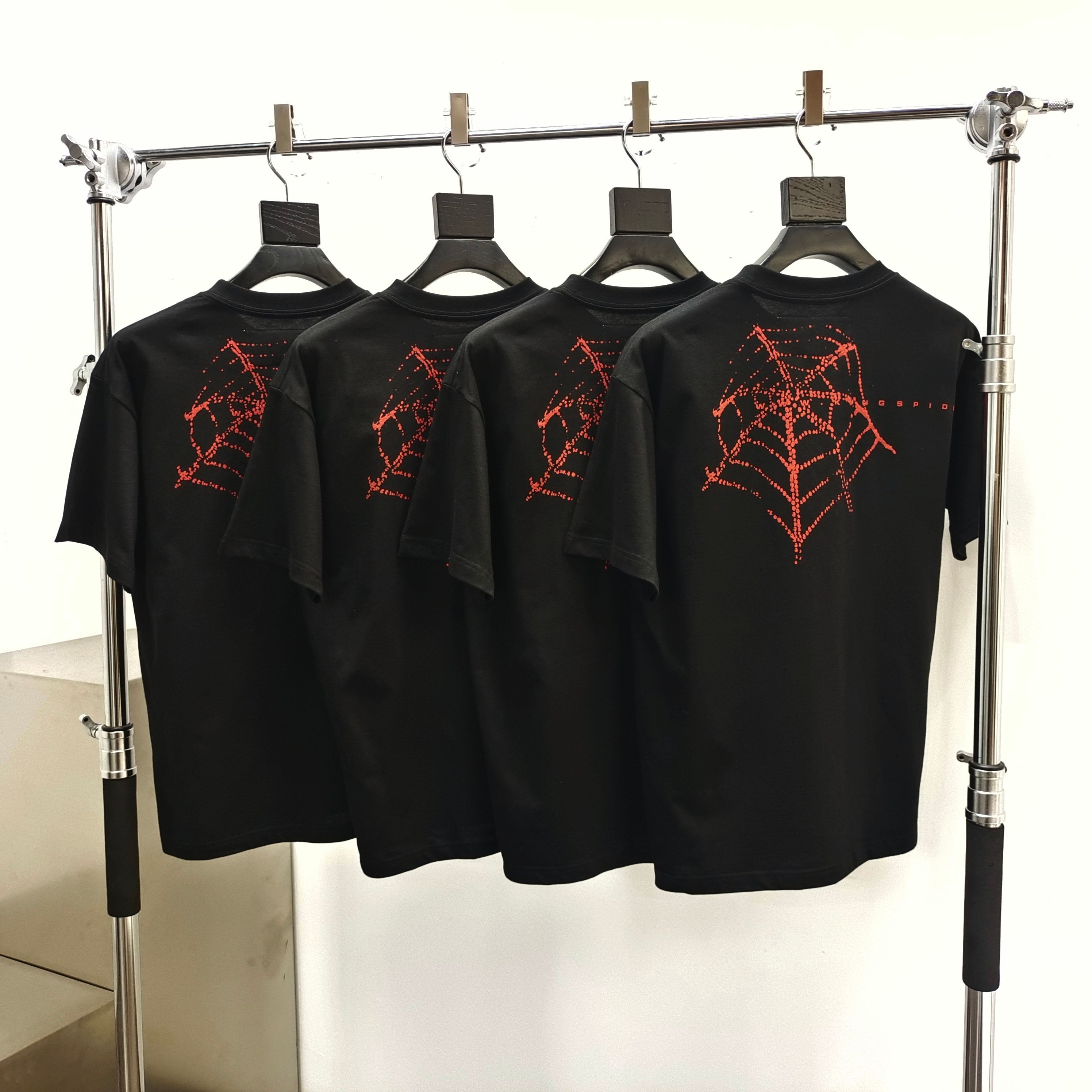 Sp5der Worldwide Web Graphic Tee Black / Red #B4581-SP