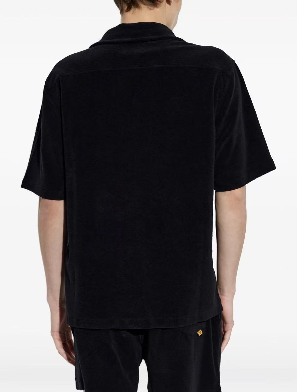 Gallery Dept. French Parker Terry Shirt Black #B4516-GD