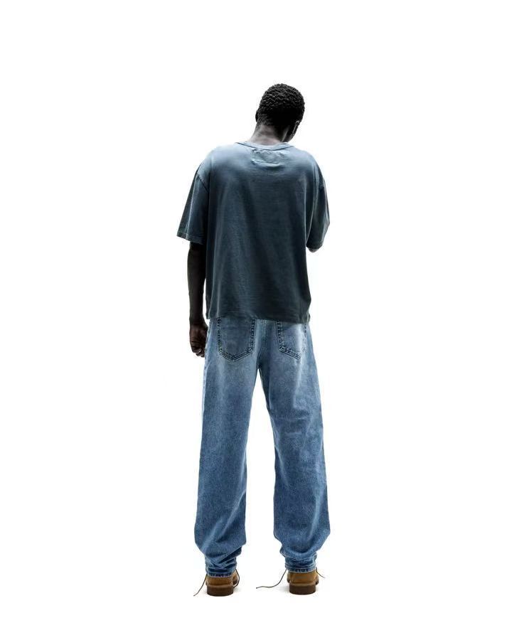 Sp5der Worldwide Stutter Tee Slate Grey / Blue #B4538-SP