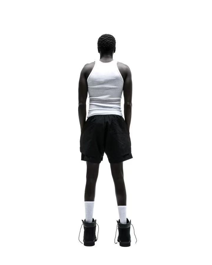 Sp5der OG Web Double Layer Short Black / Pink #B4543-SP