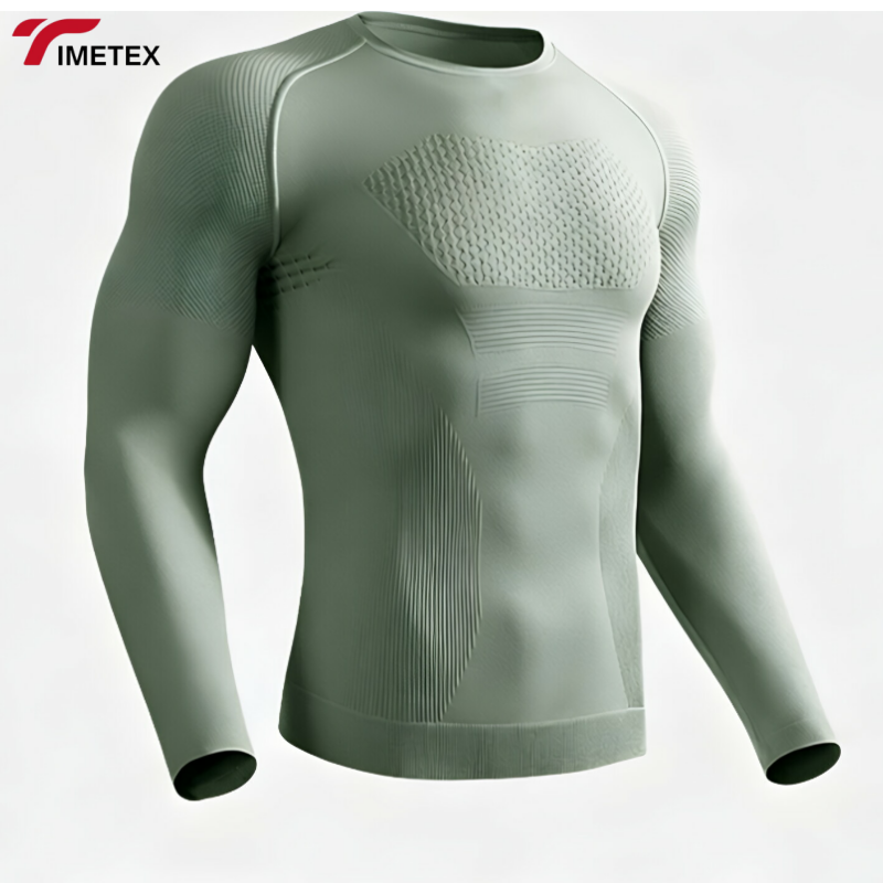 Men's Customized Lightweight Cycling Running Yoga Tops Quick-Drying Breathable Elastic Sports Shirts for Summer Road Bike MTB