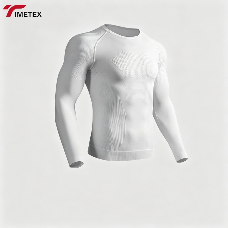 Men's Customized Lightweight Cycling Running Yoga Tops Quick-Drying Breathable Elastic Sports Shirts for Summer Road Bike MTB