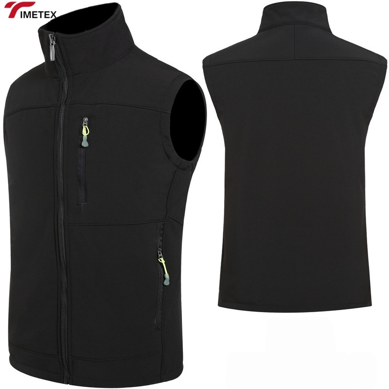 Premium Quality Men's Casual Softshell Fleece Tactical Outdoor Vest Breathable Sublimation-Customizable for Winter Wholesale