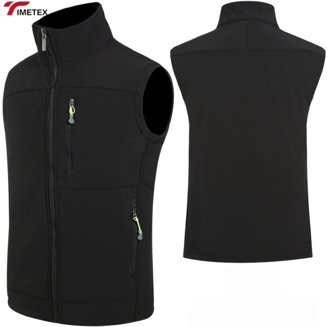 Premium Quality Men's Casual Softshell Fleece Tactical Outdoor Vest Breathable Sublimation-Customizable for Winter Wholesale