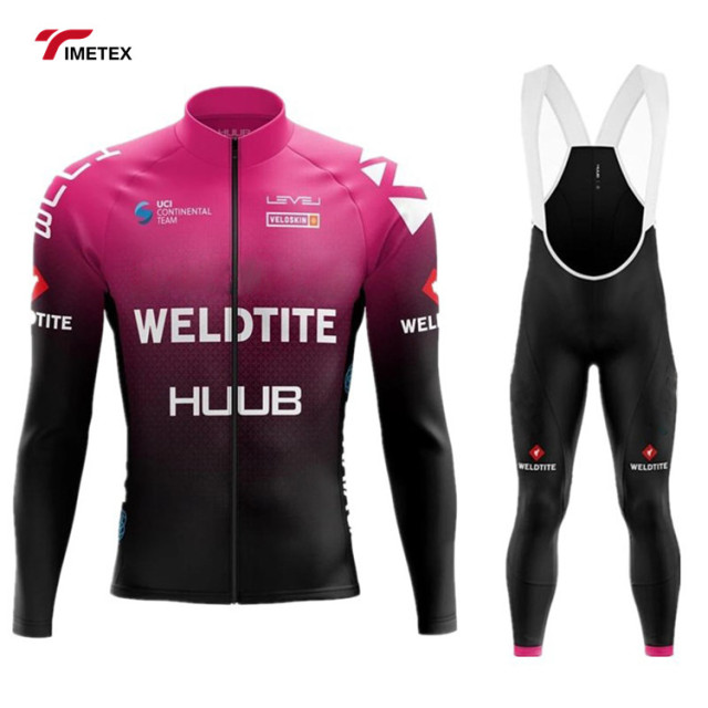 Custom Wholesale Latest Cycling Clothing Sets Men Bib Pants Set Cycling Jersey Outdoor Sportswear Set