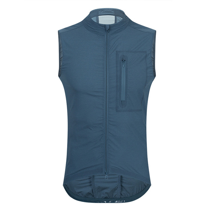 Mens Summer Cycling Jersey Sleeveless Vest Waterproof Quick Dry Mtb Cycling Vest Bicycle Cycling Gilet