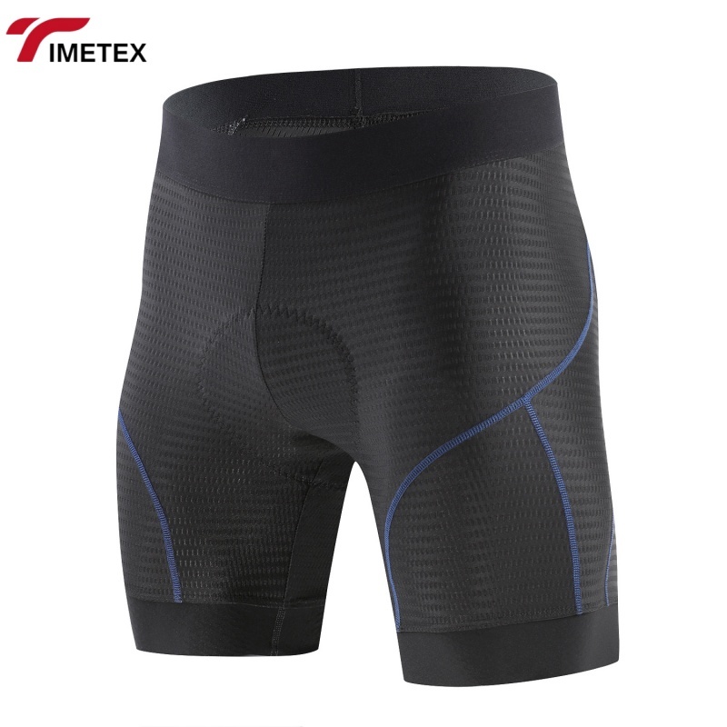 TIMETEX Men's Casual Cycling Shorts with High Compression Padded Bike Underwear Custom Logo Breathable Sportswear