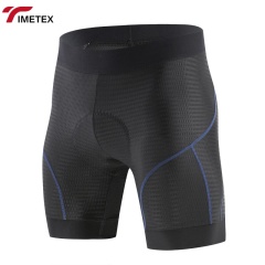 TIMETEX Men's Casual Cycling Shorts with High Compression Padded Bike Underwear Custom Logo Breathable Sportswear