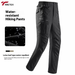 TIMETEX Lightweight Outdoor Hiking Trekking Tactical Pants Plus Size Men Waterproof Breathable