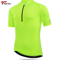 TIMETEX Custom OEM Factory Supply Road Bike Jersey Men Cycling Wear Quick Dry Ventilated Fabric Slim Fit Full Zip