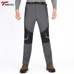 TIMETEX Winter Casual Softshell Pants Garment Manufacturer's Waterproof Hiking Trousers Zipper Fly Closure Breathable Windproof