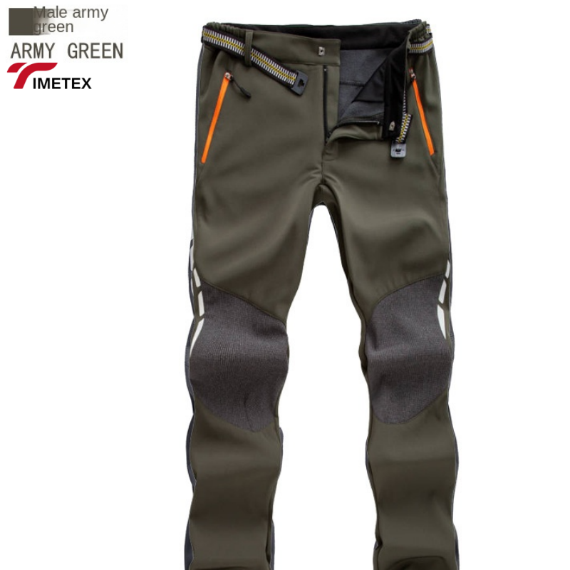 TIMETEX Lightweight Softshell Hiking Pants Waterproof Construction Print Logo Mid Plus Size Polyester Fabric for Outdoor Camping