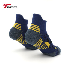 Men's and Women's High-Crew Running and Cycling Socks Quick Dry Marathon Sweat Wicking Towel with Bottom and Cuff Logo Position