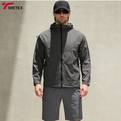 OEM Outdoor Rain Hardshell Jacket Large Size Men's Waterproof Camping Hiking Warm Climbing Clothing