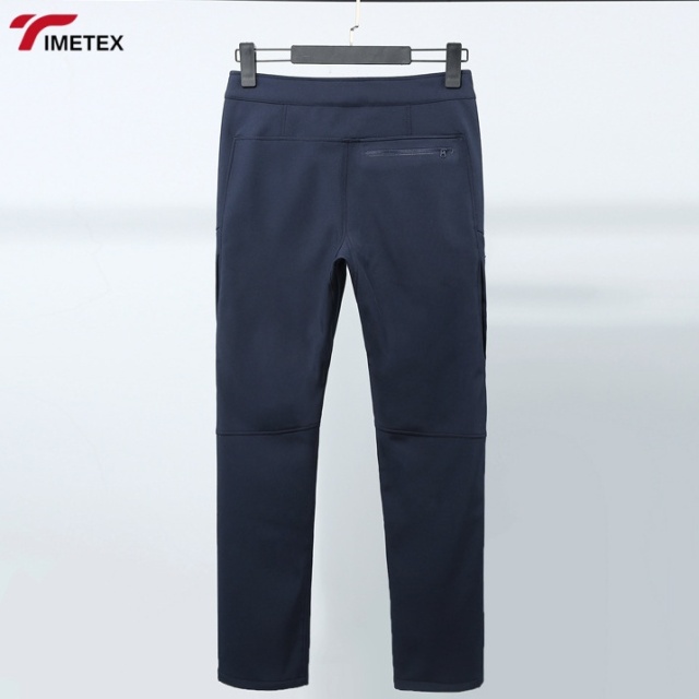 TIMETEX Lightweight Softshell Work Pants Mid Waist Zip Fly Winter Warmth Outdoor Hiking Waterproof Weatherproof