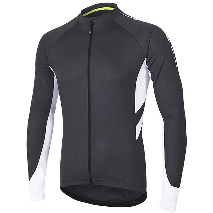 Customized New Style Men Bicycle Jersey Breathable Road Cycling Jersey T-shirts Long Sleeve Cycle Jersey