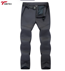 TIMETEX Men's Outdoor Waterproof Hiking Pants Stretch Softshell Construction for Camping and Trekking