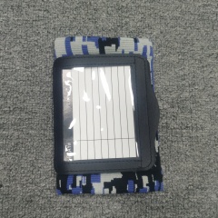 blue and white