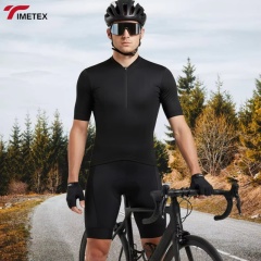TIMETEX Custom OEM Factory Supply Road Bike Jersey Men Cycling Wear Quick Dry Ventilated Fabric Slim Fit Full Zip