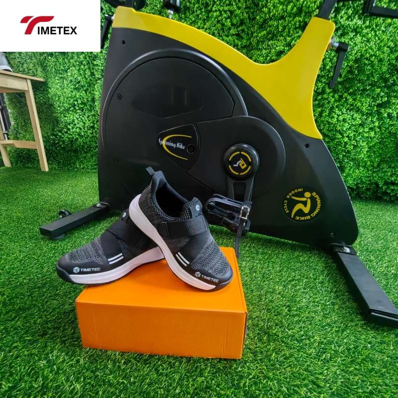 TIMETEX Custom Logo OEM Men's Indoor Cycling Shoes Breathable Sport Cycling Lock  for Men