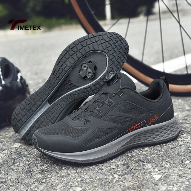Men's and Women's Non-Locking Dual-Purpose Bicycle Shoes Hard Soled Cycling Footwear for Mountain Biking Wholesale
