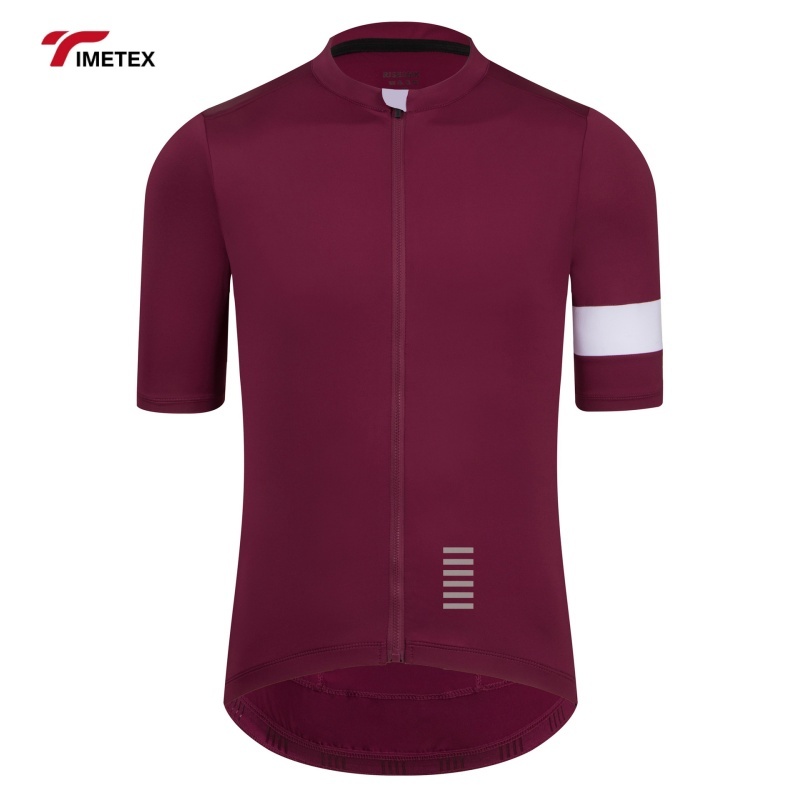Men's Customized Short-Sleeved Cycling Jersey Lightweight and Windproof Breathable OEM Production Cycling Shirt