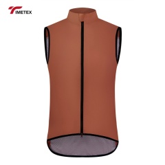 TIMETEX Men's Windproof Summer Cycling Jackets Sleeveless Bicycle Racing Vest Top for Road Bike Wear Cycling Jersey Men