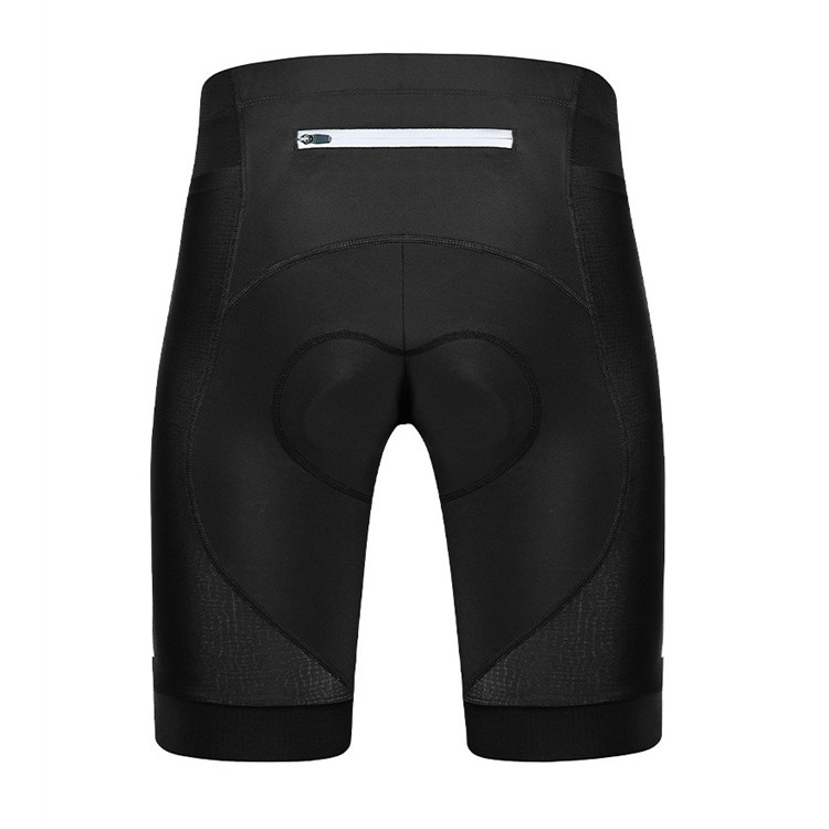 Customizable Professional Mens Gel Padded Cycling Shorts With Pockets Breathable Sublimation Cycling Shorts