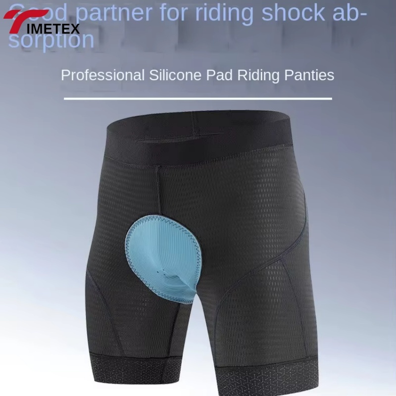 TIMETEX Men's Casual Cycling Shorts with High Compression Padded Bike Underwear Custom Logo Breathable Sportswear
