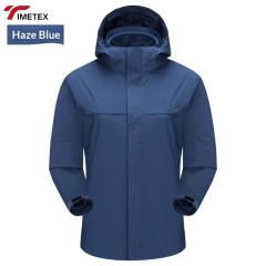 Men's Women's Waterproof Fleece Lining Winter Sports Jacket Breathable Climbing Skiing Removable Outer Layer Clinically Clothing