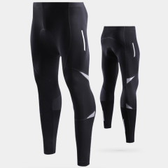OEM Wholesale Men Cycling Pants Compression Quick-dry Padded Mountain Bike Pants Tights
