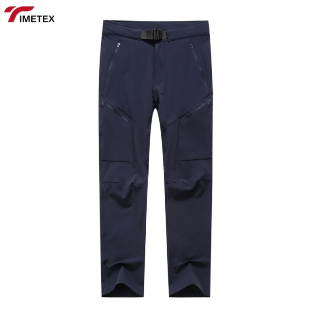 TIMETEX Lightweight Softshell Work Pants Mid Waist Zip Fly Winter Warm Fleece Trouser for Outdoor Hiking Weatherproof Waterproof