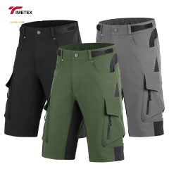 TIMETEX Men's Outdoor Bike Shorts Quick Dry Stretch Breathable Waterproof Zipper Pocket Loose Fit Hot Pattern for MTB Cargo