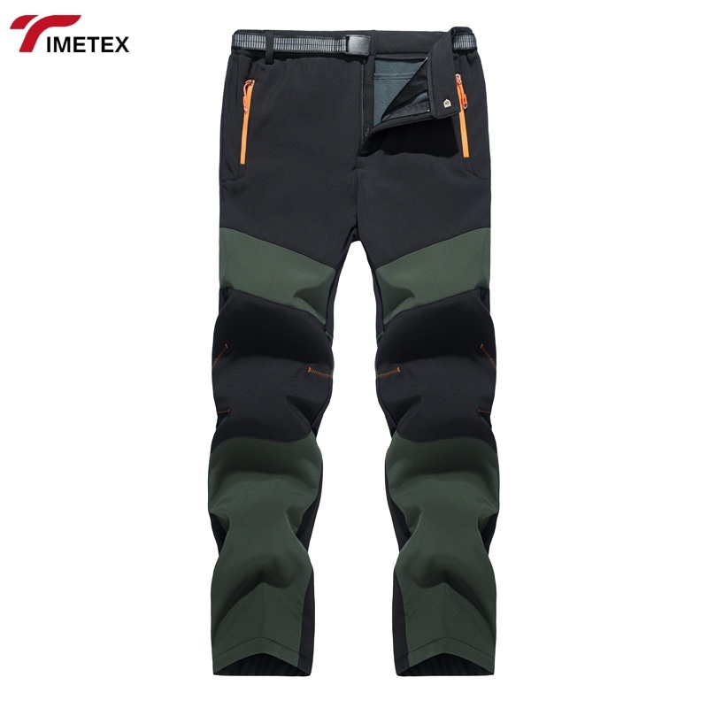 TIMETEX Men's Quick Dry Outdoor Waterproof Cargo Tactical Pants for Trekking Hiking Fishing Mountain Climbing Cycling Zipper Fly