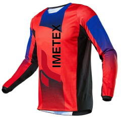 Wholesale Cycling Jersey Men's Bike Shirts Downhill Mountain MTB Jerseys for Men Motocross Sportswear Breathable Anti UV T-shirt