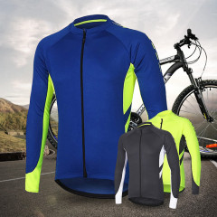 Customized New Style Men Bicycle Jersey Breathable Road Cycling Jersey T-shirts Long Sleeve Cycle Jersey
