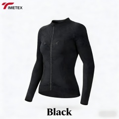 Women's Outdoor Cycling Sports Quick Dry Breathable Long Sleeve Top Moisture Wicking Ski Jacket for Outdoor Sports Windproof