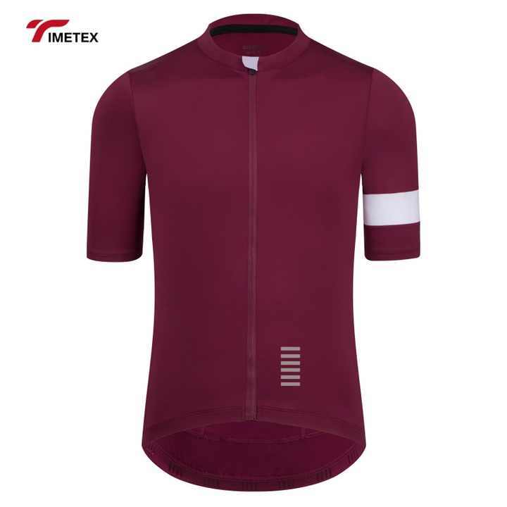 Men's Customized Short-Sleeved Cycling Jersey Lightweight and Windproof Breathable OEM Production Cycling Shirt
