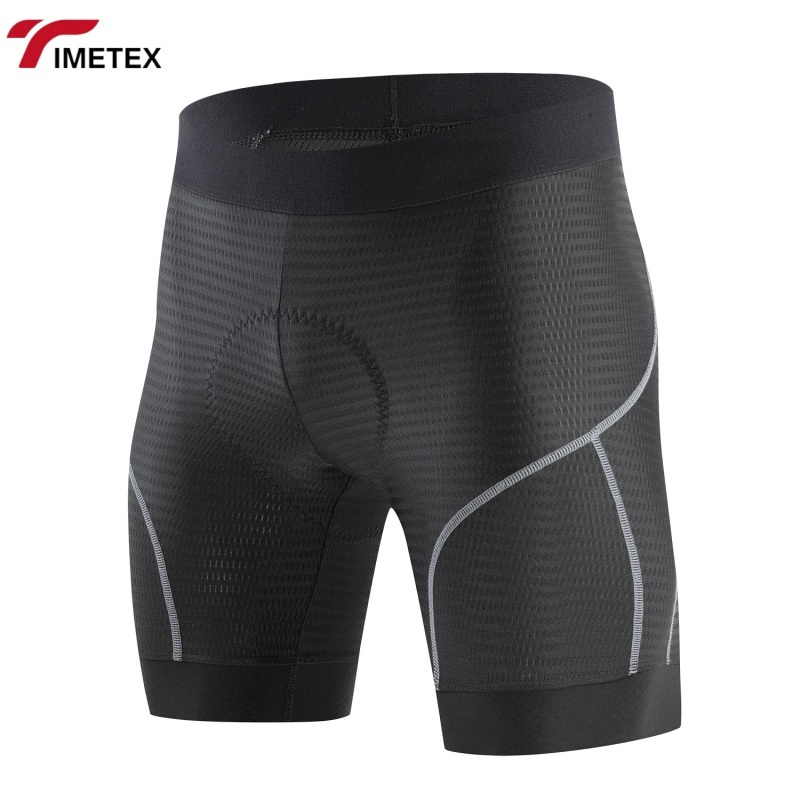 TIMETEX Men's Casual Cycling Shorts with High Compression Padded Bike Underwear Custom Logo Breathable Sportswear