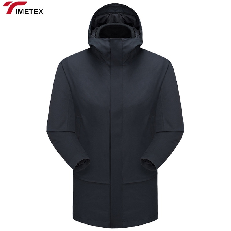 TIMETEX Custom Waterproof Hiking Jacket Unisex High Quality Softshell Hooded Winter for Windbreaker Men Outdoor Jacket