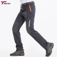 TIMETEX Unisex Outdoor Pants for Trekking Winter Weather-Quick Dry Breathable Waterproof Windproof Elastic Straight Cargo Pants