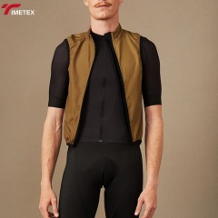 TIMETEX Men's Windproof Summer Cycling Jackets Sleeveless Bicycle Racing Vest Top for Road Bike Wear Cycling Jersey Men