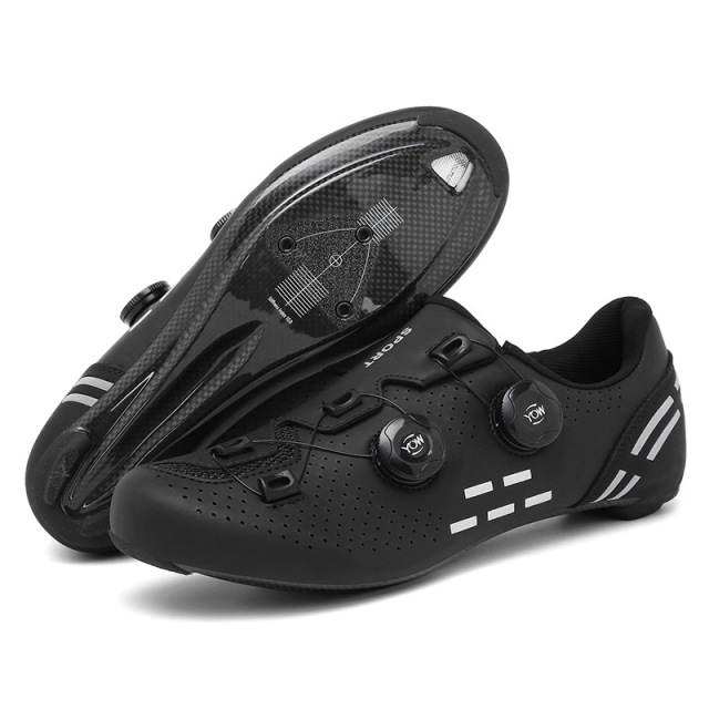 New  Road Bike Lock Shoes Hard Sole Lightweight MTB Racing Race Bike Shoes Cycling Footwear