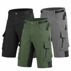 Custom Outdoor Mens Bike Shorts Stretch Breathable Mountain Bike Shorts  Quick Dry Bike Shorts With Zipper Pocket