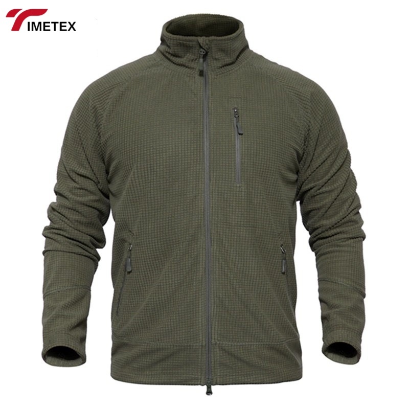 TIMETEX New Arrival Winter Lightweight Formal Warm Waterproof Windproof Micro Polar Men Jacket
