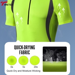 TIMETEX Unisex Quick-Drying Half Sleeve Cycling Jerseys Summer Sports Uniforms Waterproof Windbreaker Made Polyester Wholesale